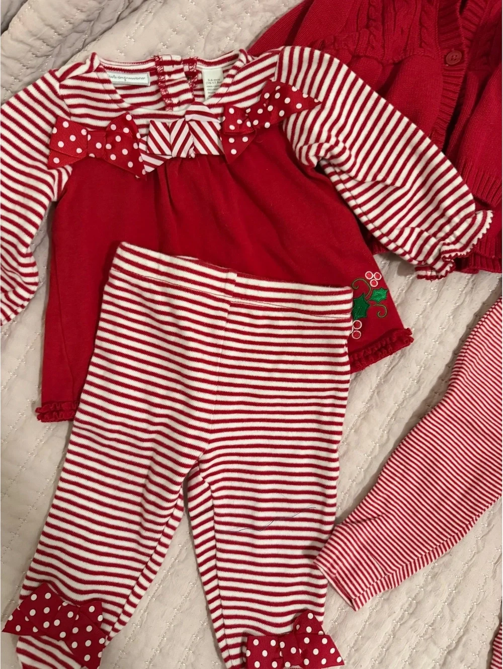 Baby Girl Christmas Clothing Bundle 3-6M / 6M 🎄❤️